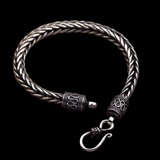 Fashion Braided Stainless Steel Bracelet Men\'s Armband Nordic Bracelet Biker Riding Rock Party Jewelry