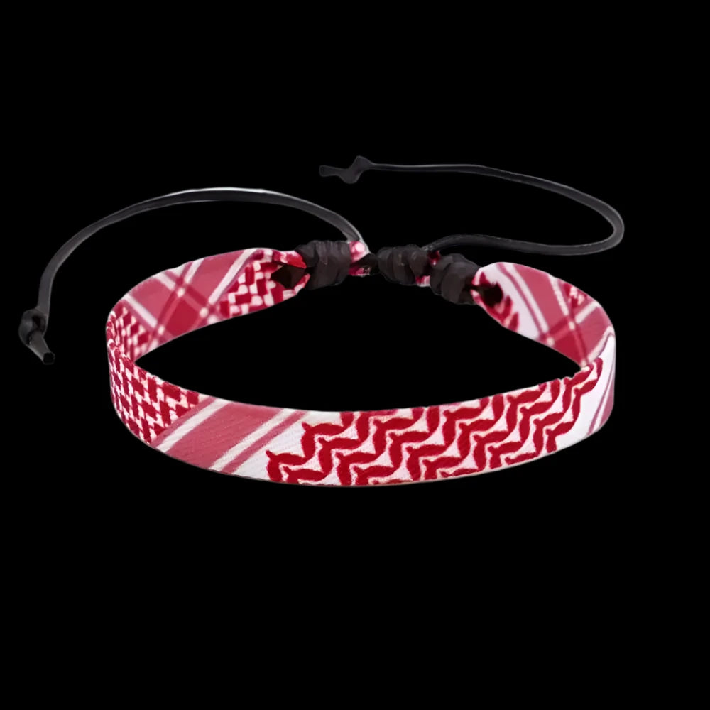 Keffiyeh Print Hand Bracelet