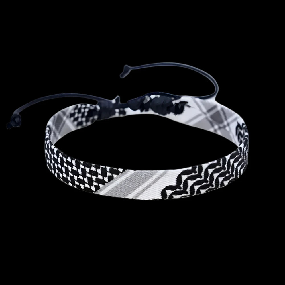 Keffiyeh Print Hand Bracelet